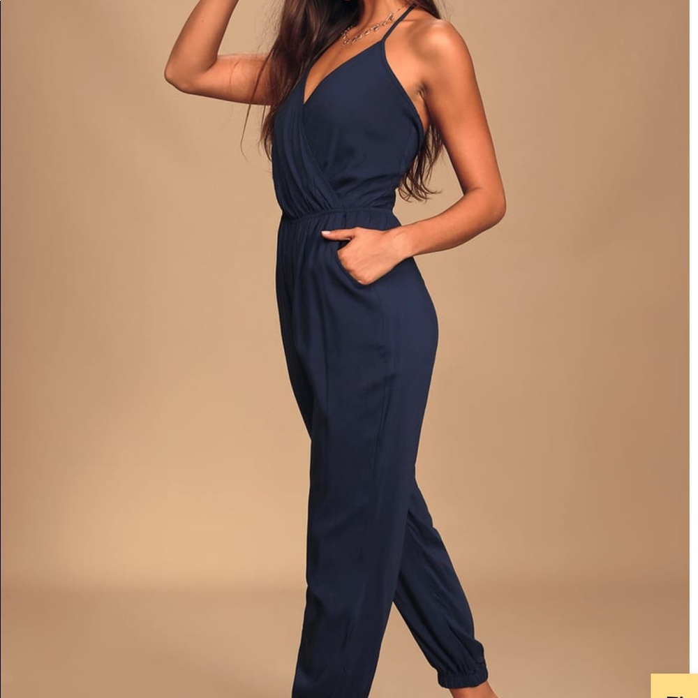 Mind Code Fatigue Green Jumpsuit - image 1